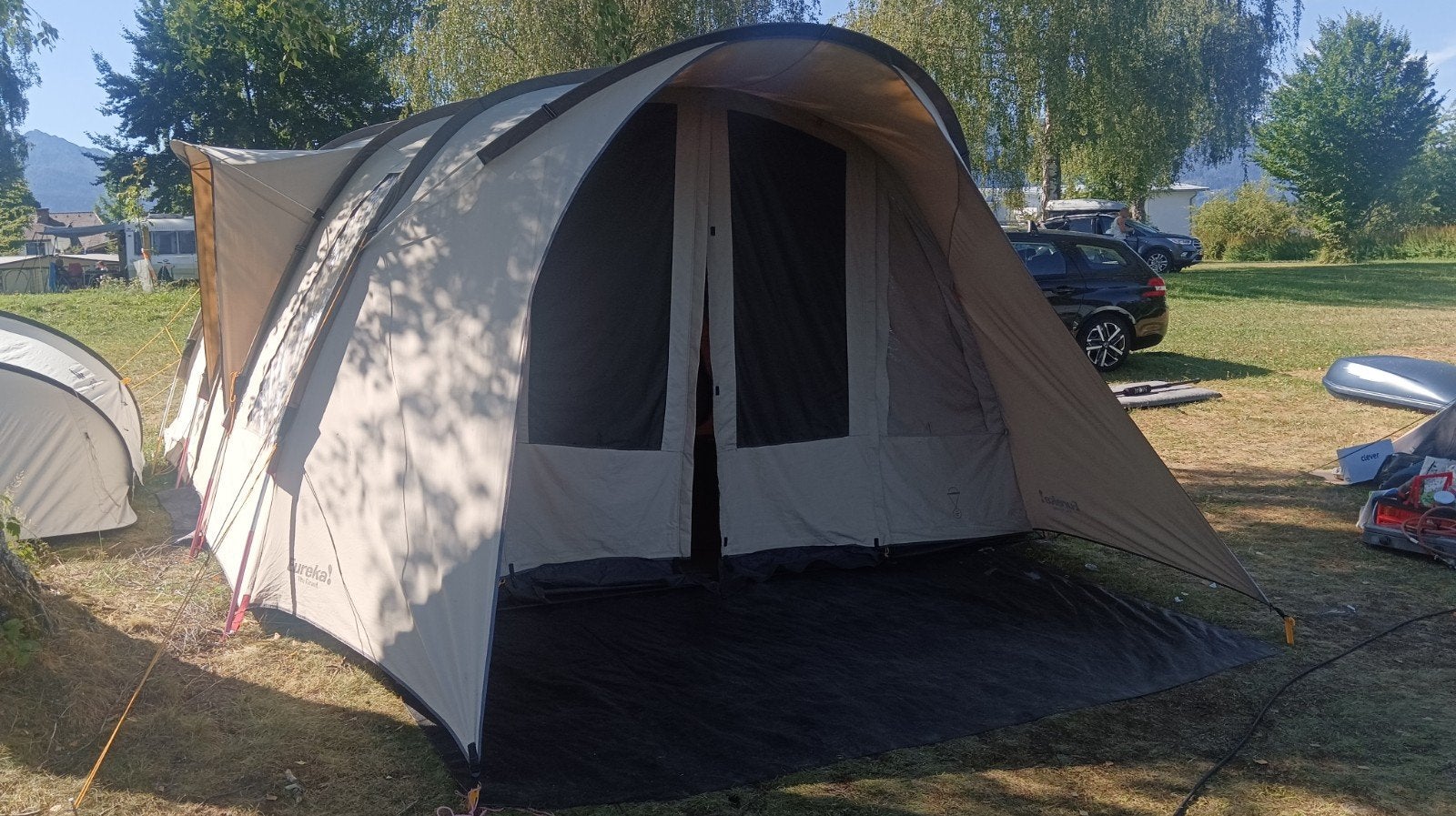 Eureka! The Grand BTC RS 5-persoons tunneltent, Caravans en Kamperen, Tenten, Ophalen, Gebruikt