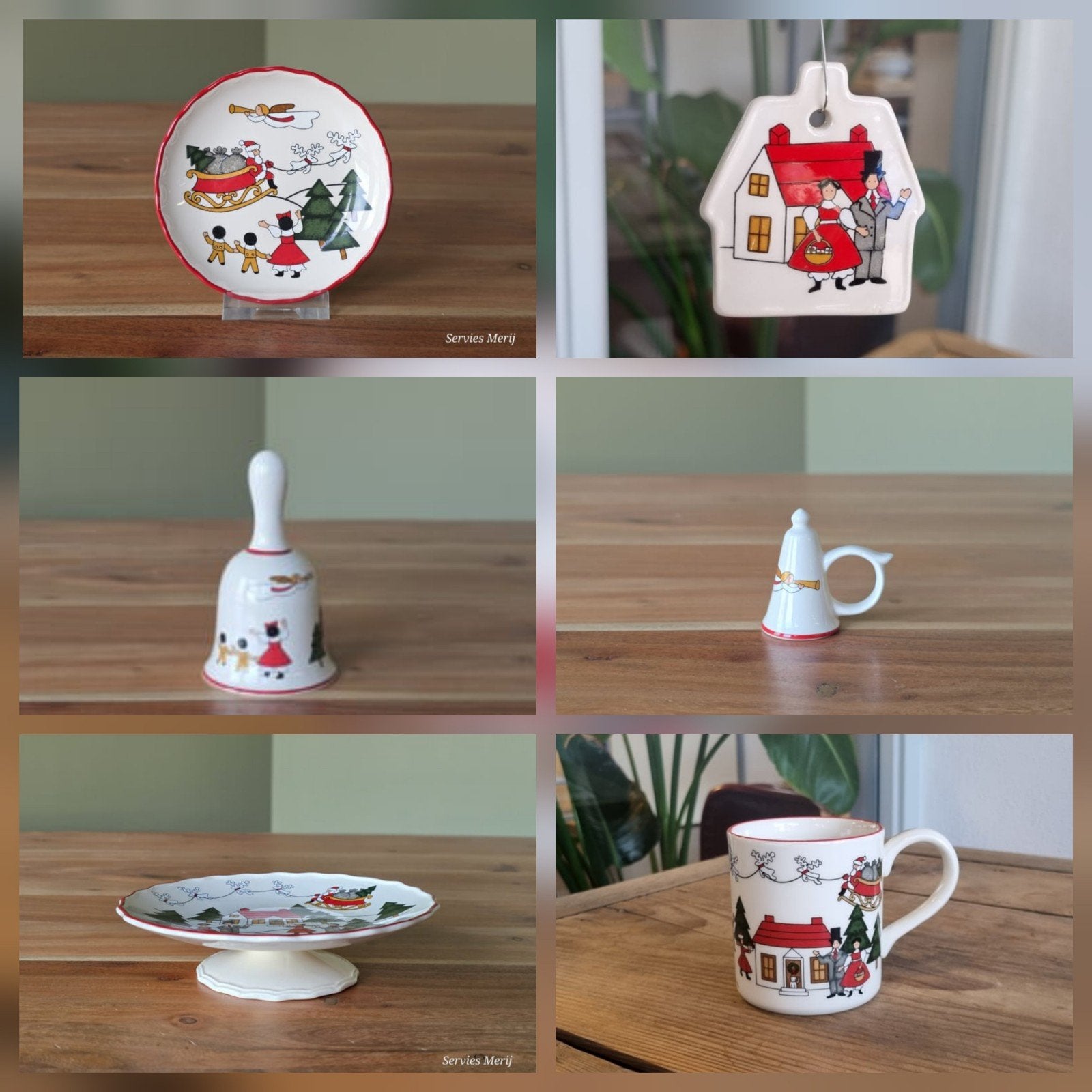 Engels Mason's Christmas Village 1983 Kerstservies, Verzenden