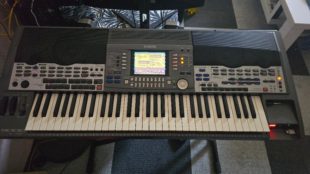Yamaha PSR 9000, Muziek en Instrumenten, Keyboards, Ophalen, Gebruikt, 61 toetsen, Yamaha