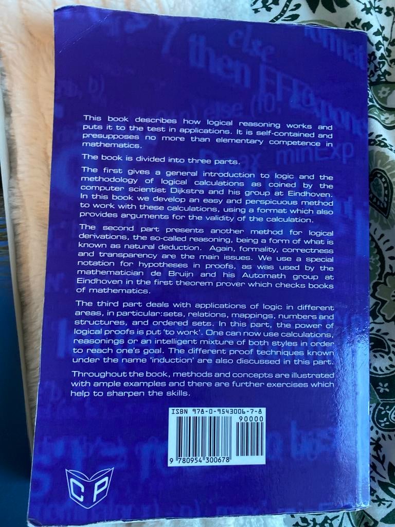 Logical reasonings: A First Course - Rob Nederpelt, Boeken, Ophalen, Gelezen, Programmeertaal of Theorie
