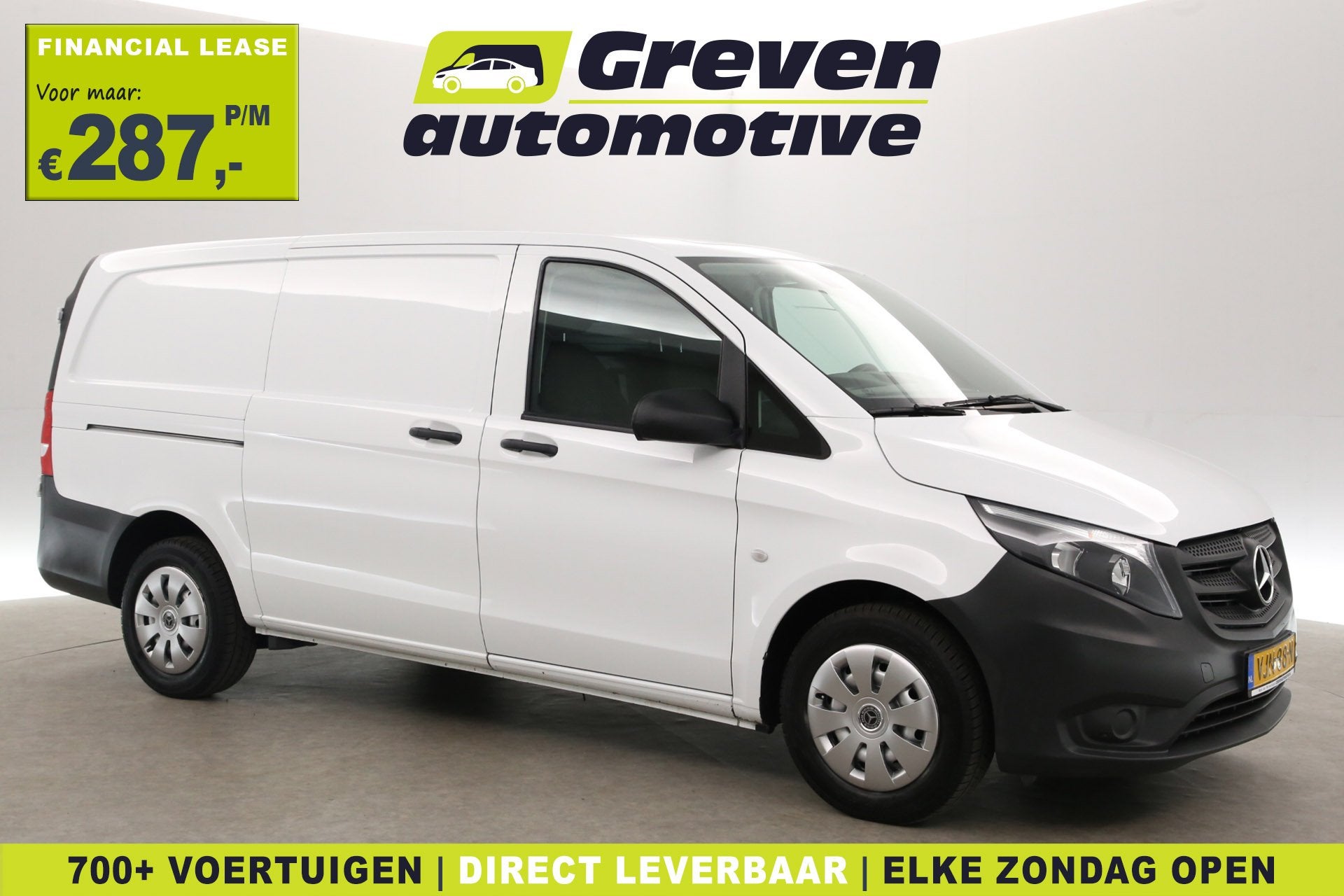 Mercedes-Benz Vito 114 CDI Lang | Airco | Cruise | Trekhaak, Voorwielaandrijving, Gebruikt, Euro 6, 4 cilinders