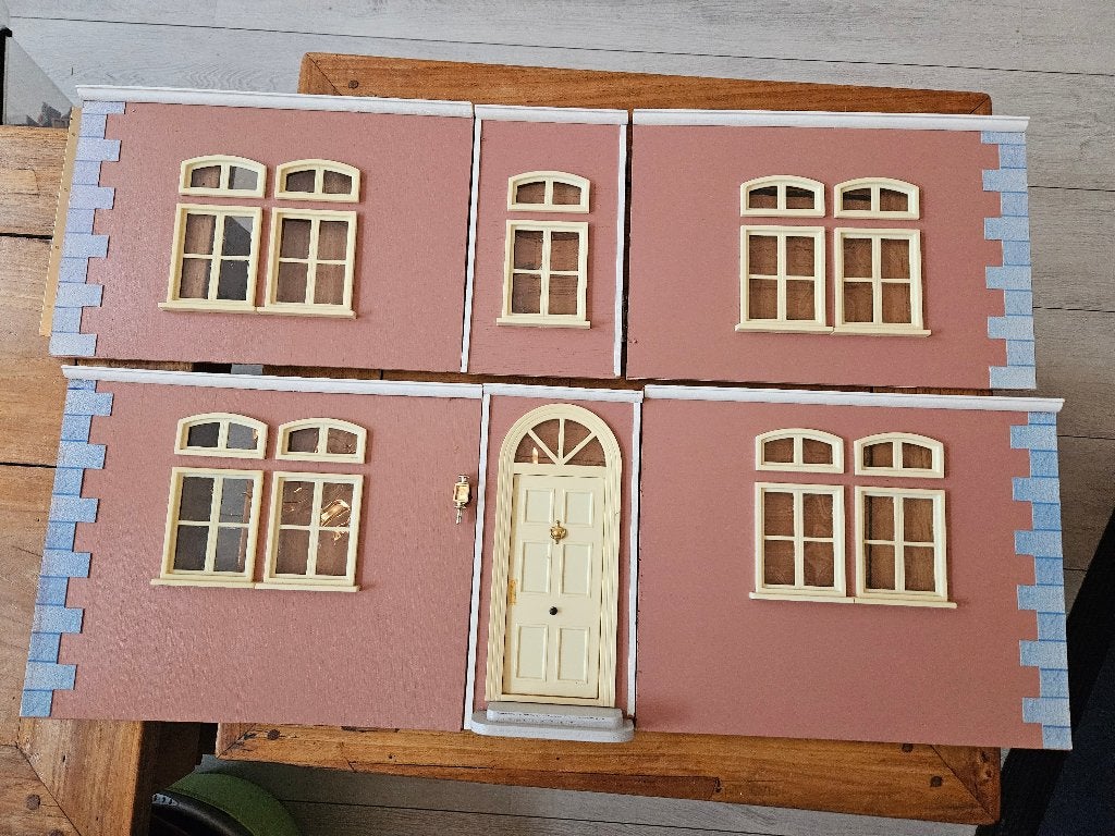 Voorkant platen Del Prado poppenhuis, Verzamelen, Poppenhuizen en Toebehoren, Ophalen, Gebruikt, Poppenhuis