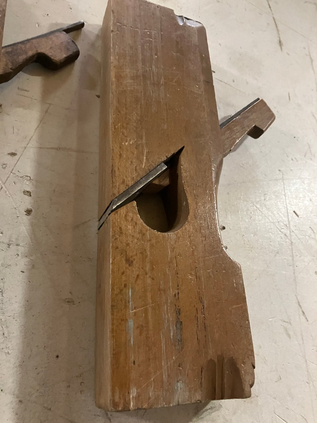 Oude houten schaaf - Antiek gereedschap, Ophalen