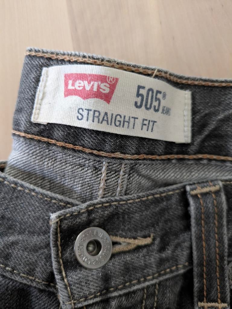Levi's 505 Straight Fit Jeans W33/L30 - Zo goed als nieuw, Levi's, Ophalen of Verzenden, Zo goed als nieuw, W33 - W34 (confectie 48/50)