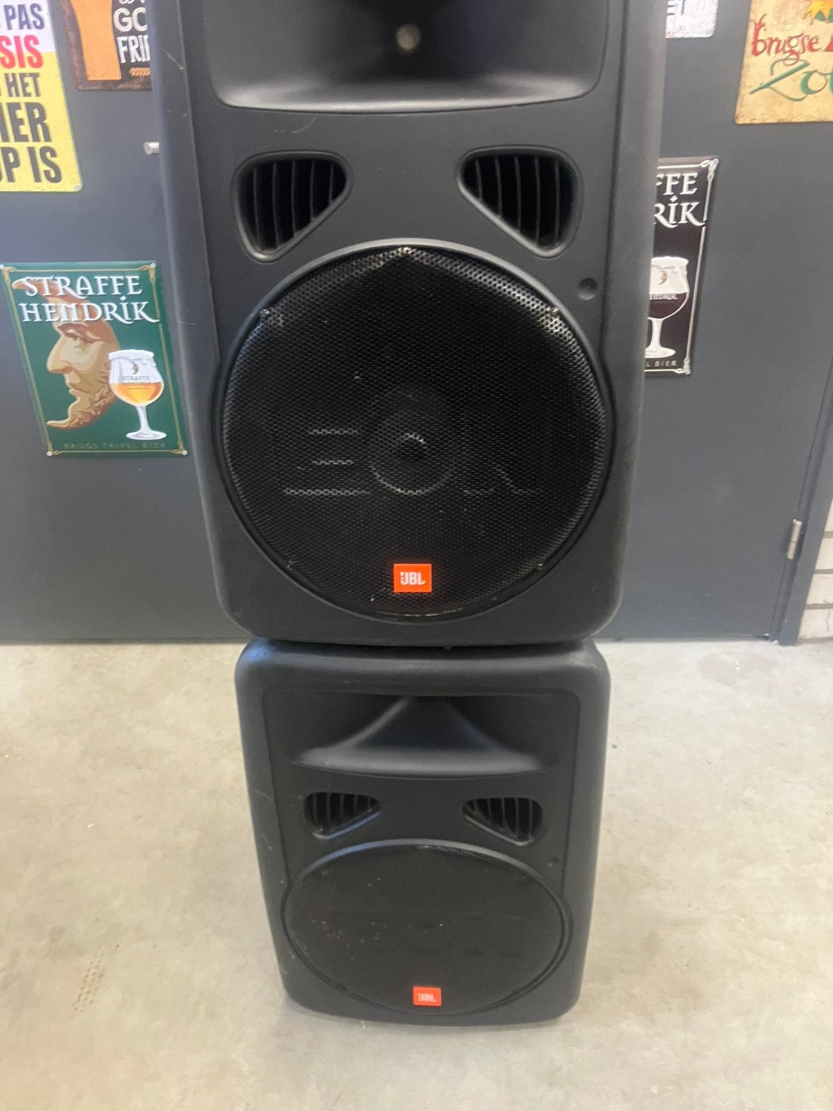 2 stuks actieve jbl eon 15 g2 zie omschrijving, Ophalen, Gebruikt, JBL, 120 watt of meer
