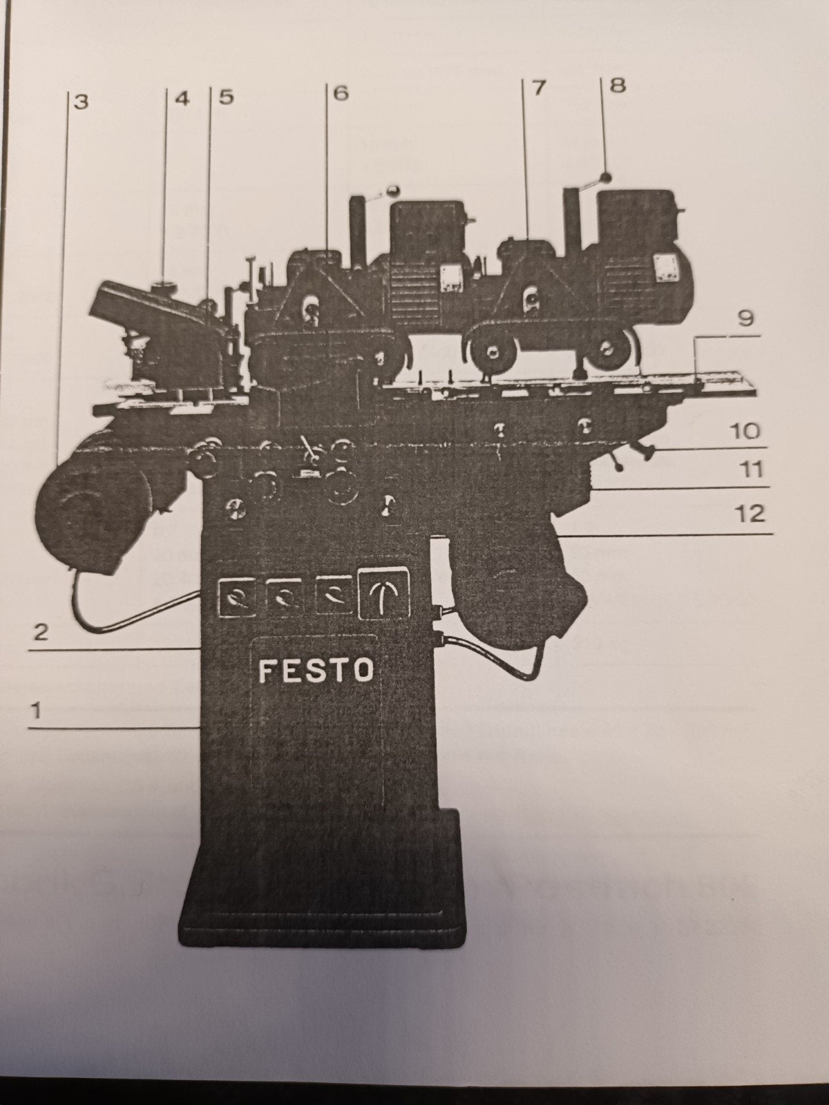 gezocht: festo ds schaafmachine freesmachine, Ophalen, Elektrisch, Bovenfrees