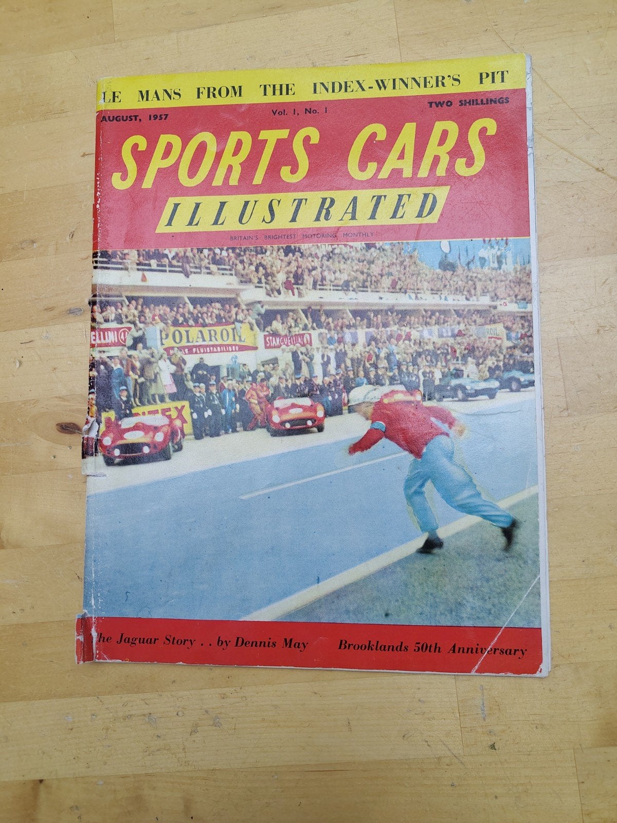 Sports Cars illustrated Le Mans August 1957, Boeken, Ophalen of Verzenden, Gelezen, Overige merken