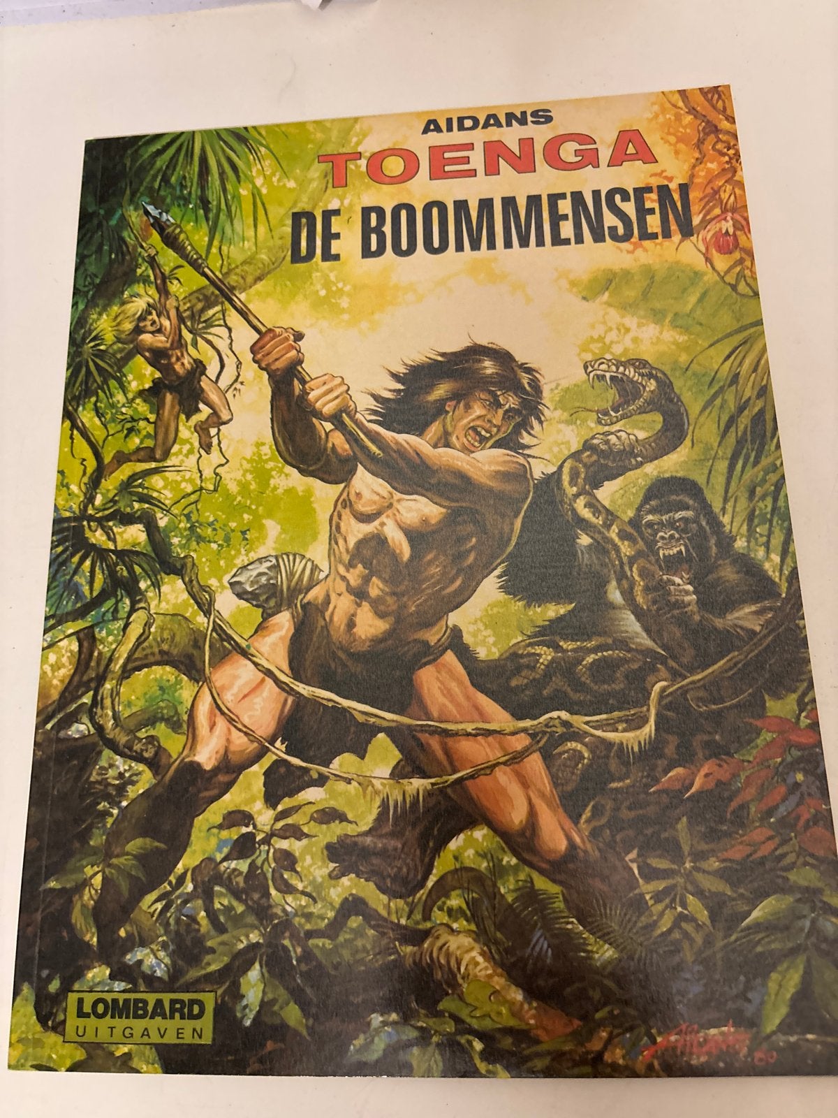 Toenga: De Boommensen - Lombard Uitgaven, Boeken, Stripboeken, Eén stripboek, Ophalen of Verzenden, Gelezen