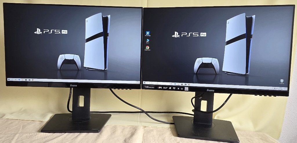 2 x 24 A-klasse Lcd IIyama XUB2490HSUC HDMI Display Port, Computers en Software, Monitoren, Gebruikt, IPS, 101 t/m 150 Hz, Ophalen of Verzenden