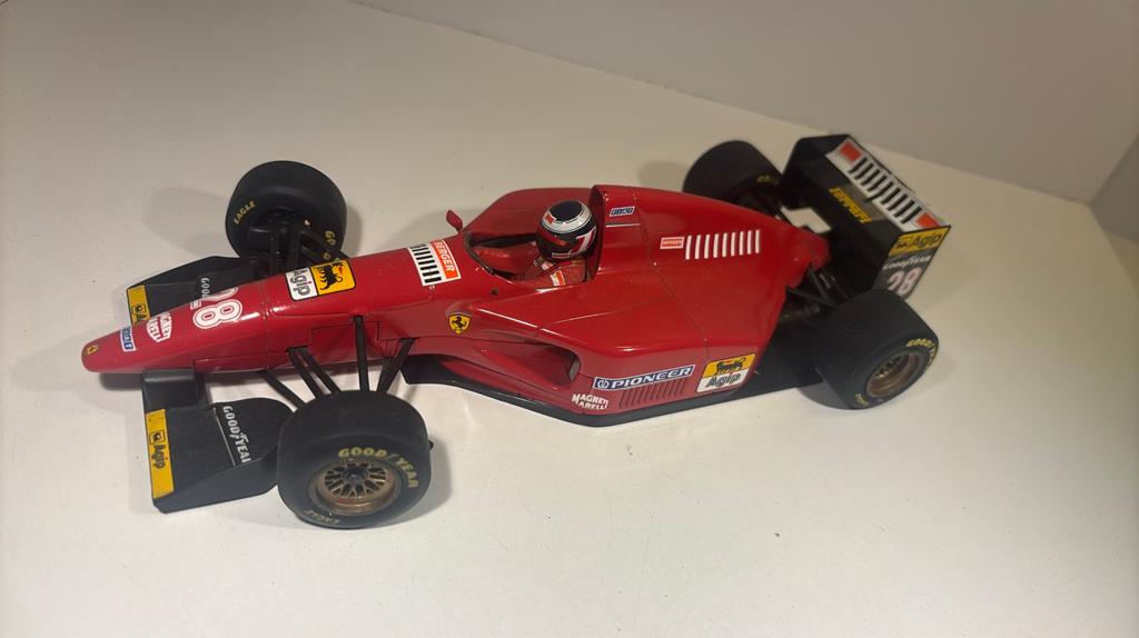 F1 ferrari 412t1 berger minichamps 1.18, Ophalen of Verzenden, MiniChamps, A, A