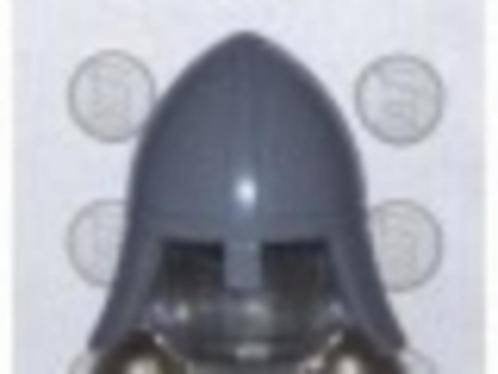 Lego Castle Helmen 2x Soldaat Helm Licht Blauw Grijs 3844, Lego, Nieuw, Ophalen of Verzenden, Losse stenen