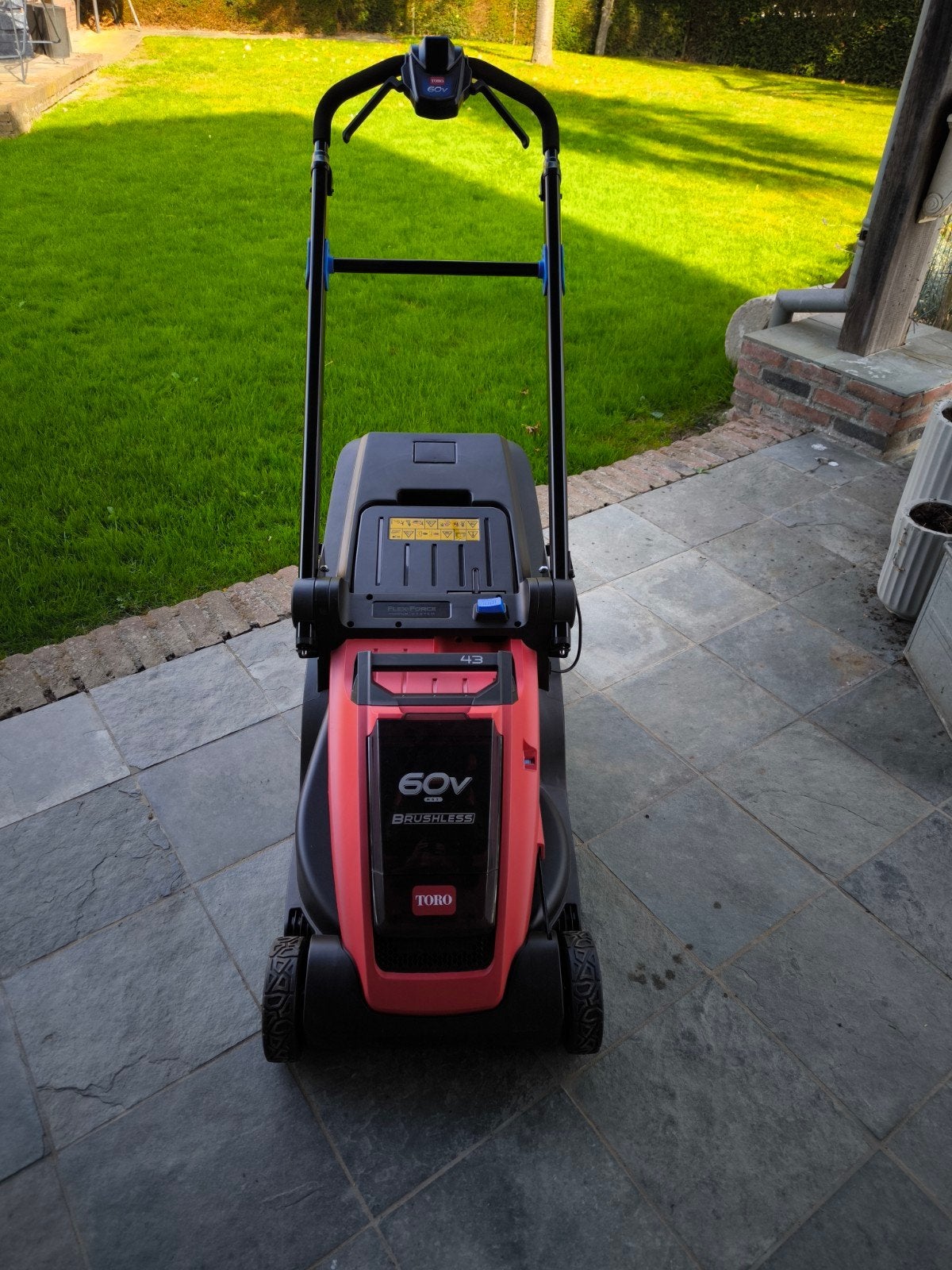 Toro Flex-Force Power System 60V Accu Grasmaaier 43cm, Tuin en Terras, Ophalen, Cirkelmaaier, Accu-grasmaaier, Toro