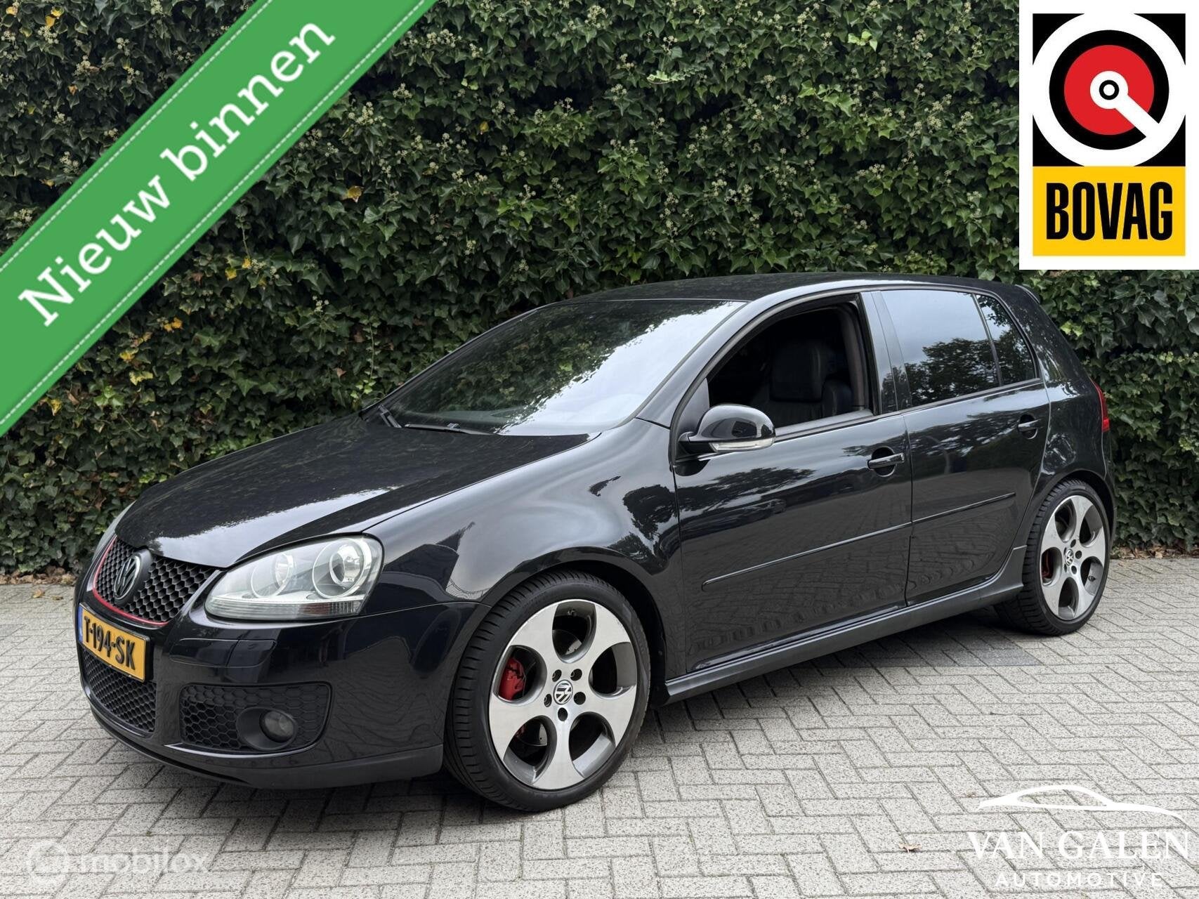Volkswagen Golf 2.0 TFSI GTI Airco|Leer|Xenon|Stoelverwarmin, Auto's, Gebruikt, 4 cilinders, 1984 cc, Zwart