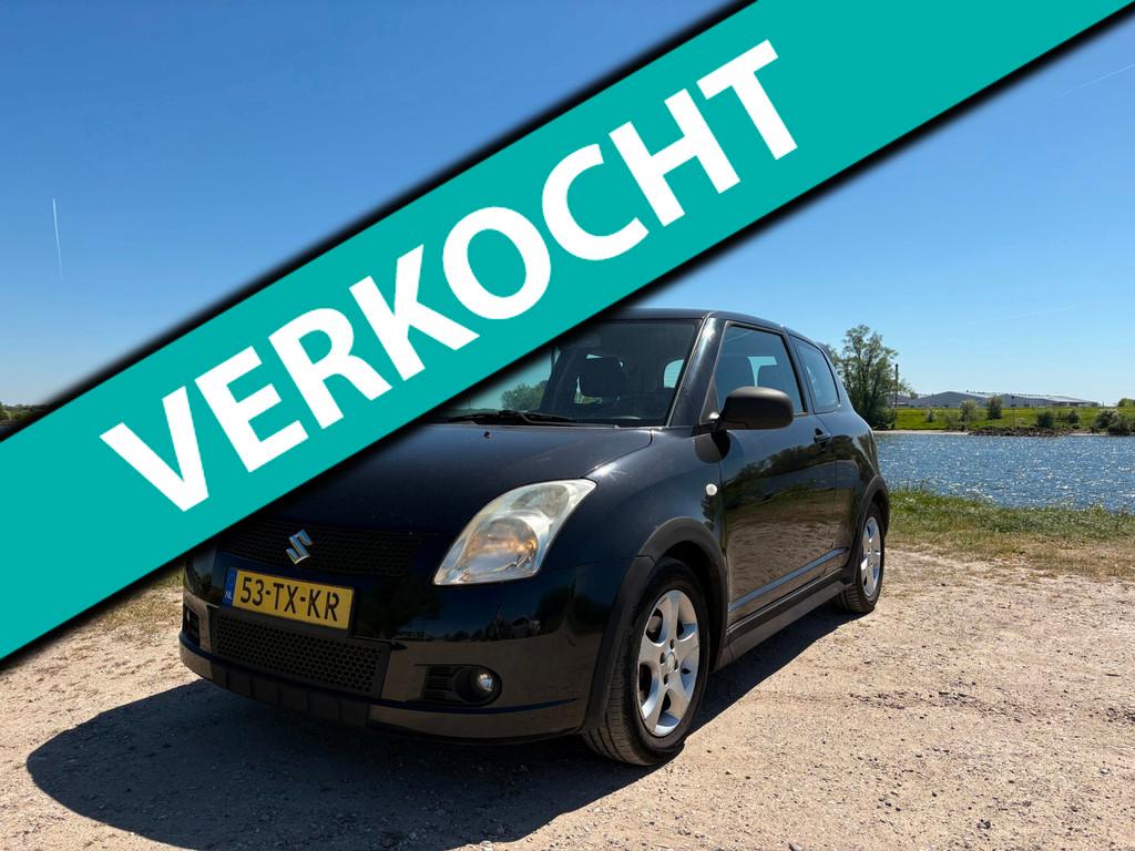 Suzuki Swift 1.3 Exclusive 1E EIGENAAR/NAP/LMV/AIRCO, Auto's, Suzuki, Stof, Gebruikt, 400 kg, Origineel Nederlands