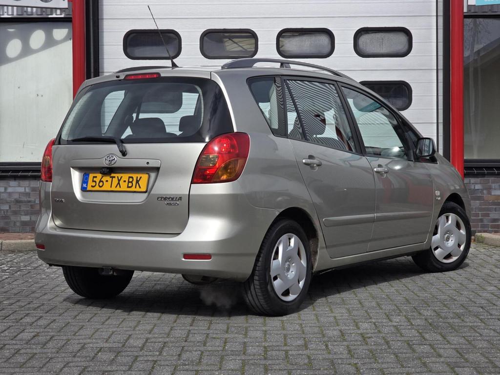 Toyota Corolla Verso 1.6 VVT-i Linea Terra Airco/Trekh/APK, Voorwielaandrijving, Gebruikt, Zwart, 4 cilinders