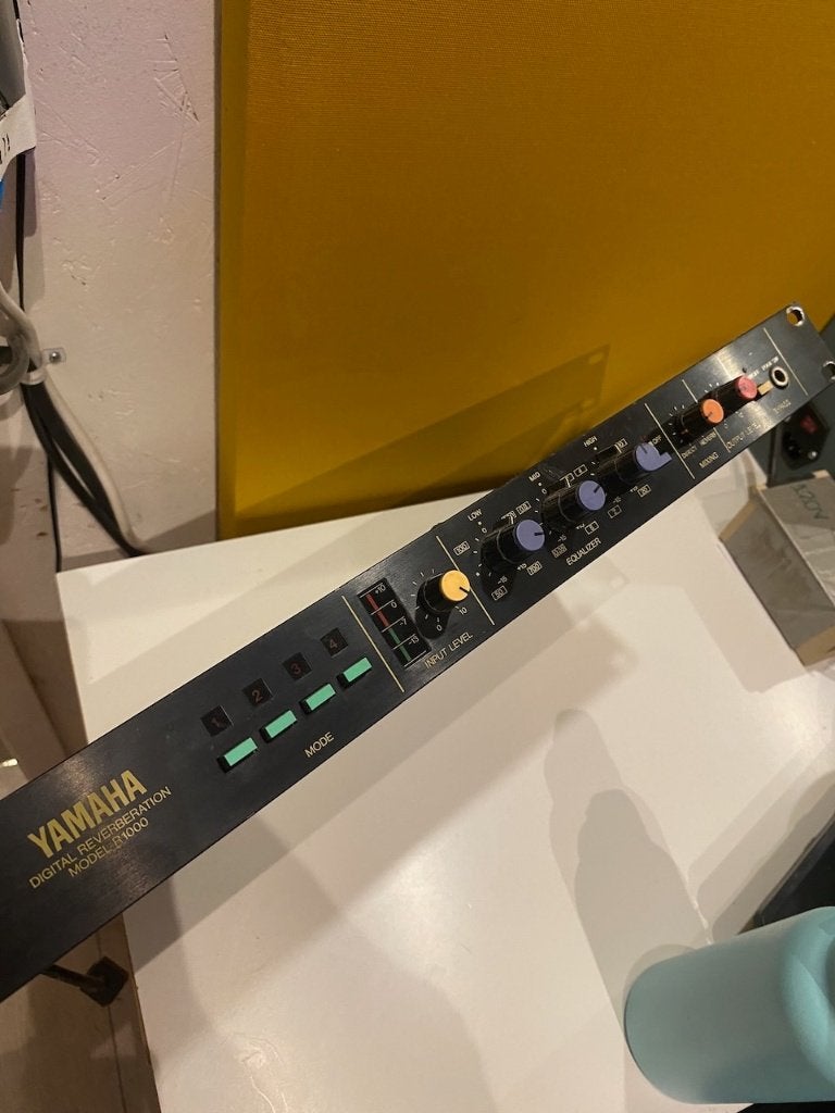 Yamaha R1000 Digital Reverberation galm reverb 19 inch, Muziek en Instrumenten, Ophalen, Gebruikt, Reverb
