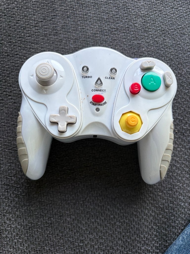 Witte GameCube Controller - Gebruikt, Spelcomputers en Games, Ophalen of Verzenden, Gebruikt, Met 1 controller