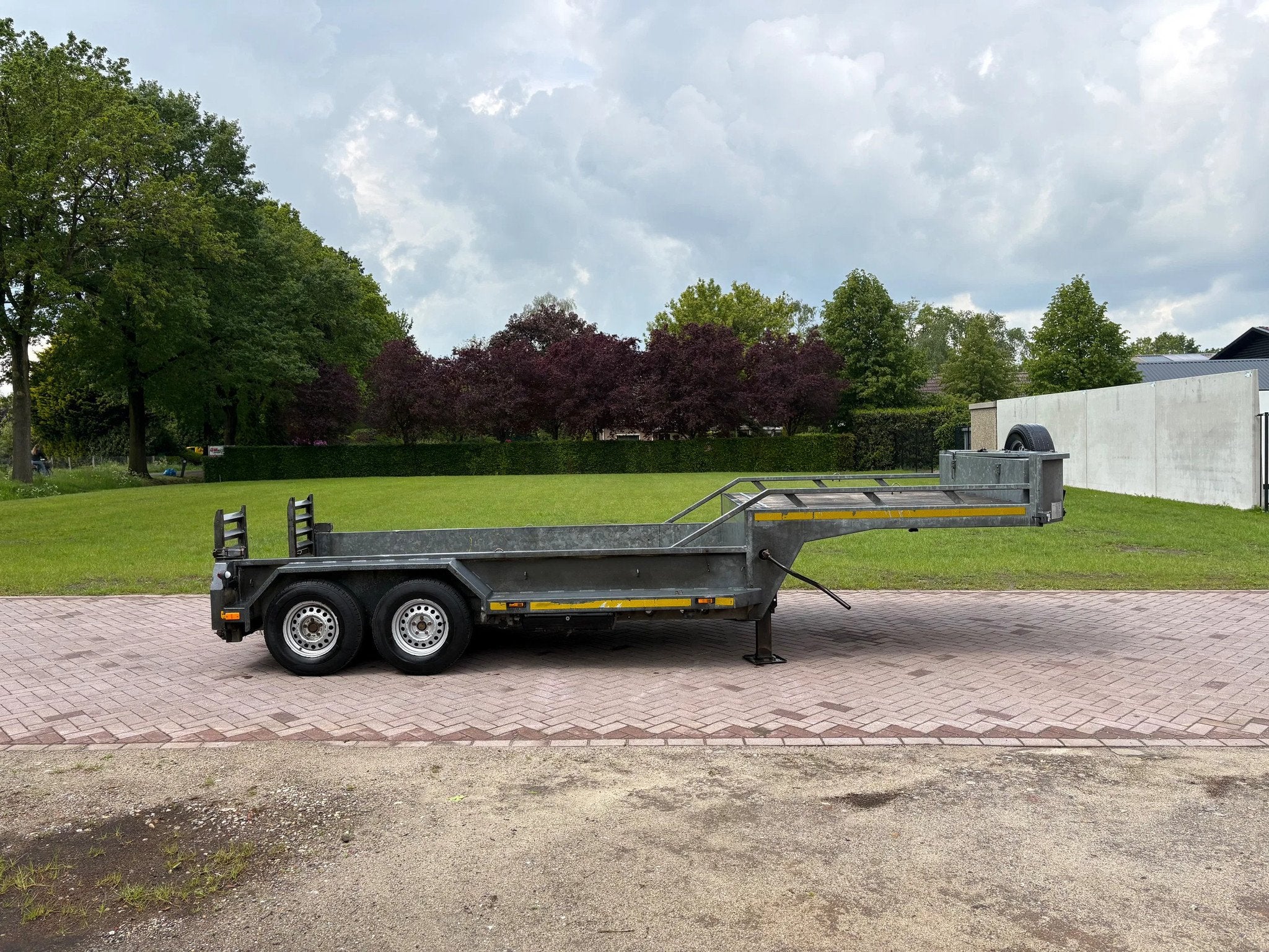 kuiper Be oplegger 5 TON kuip dieplader (bj 2009), Auto's, Vrachtwagens, Overige brandstoffen, Origineel Nederlands, Bedrijf, Aanhangers en Opleggers