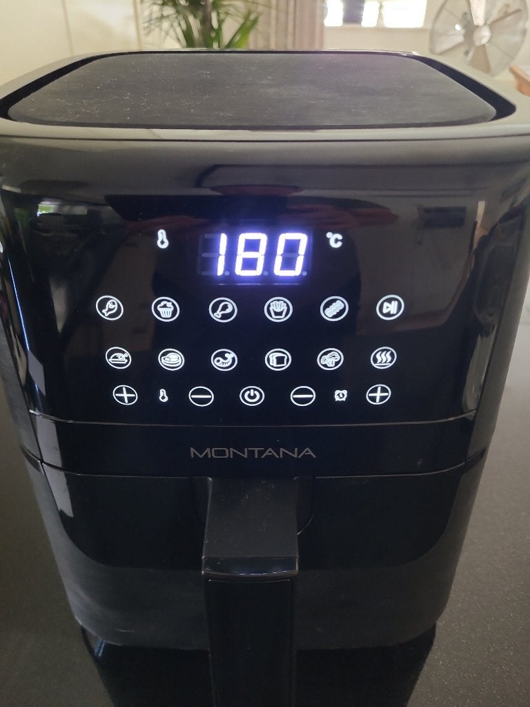Montana MF-340 Compact Master Air Fryer Ceramic  Deluxe, Witgoed en Apparatuur, Airfryers, Ophalen, Zo goed als nieuw, Airfryer