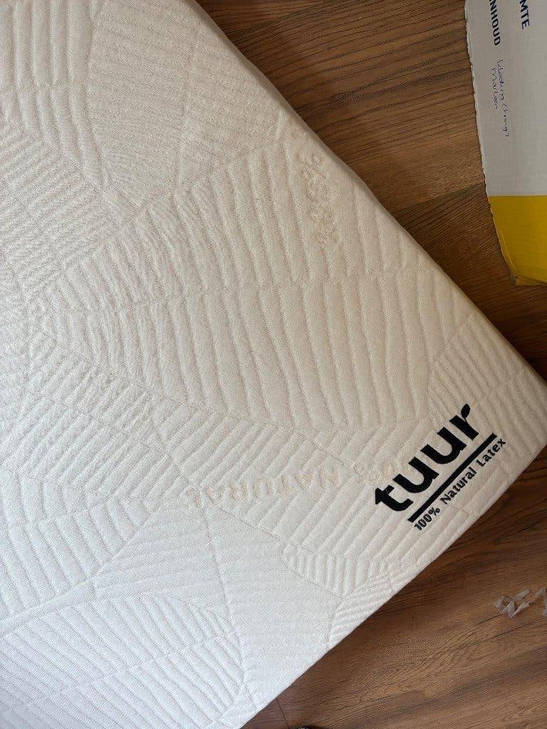 Latex topper (Tuur Original) 90x200, 8cm dik, Huis en Inrichting, Slaapkamer | Matrassen en Bedbodems, Ophalen, Gebruikt, 90 cm