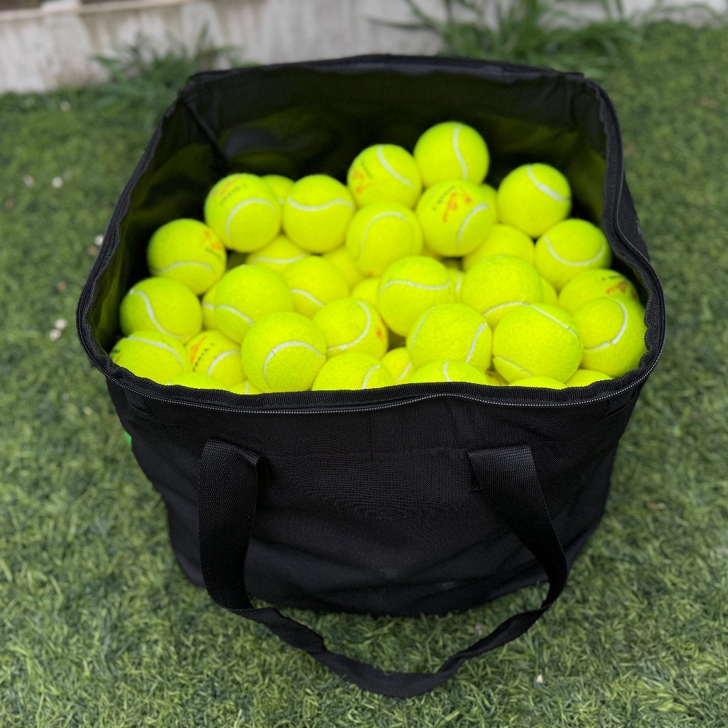 122 st. Coach2 trainingsballen tennis en padel, Sport en Fitness, Tennis, Ballen, L00, Zo goed als nieuw, Ophalen