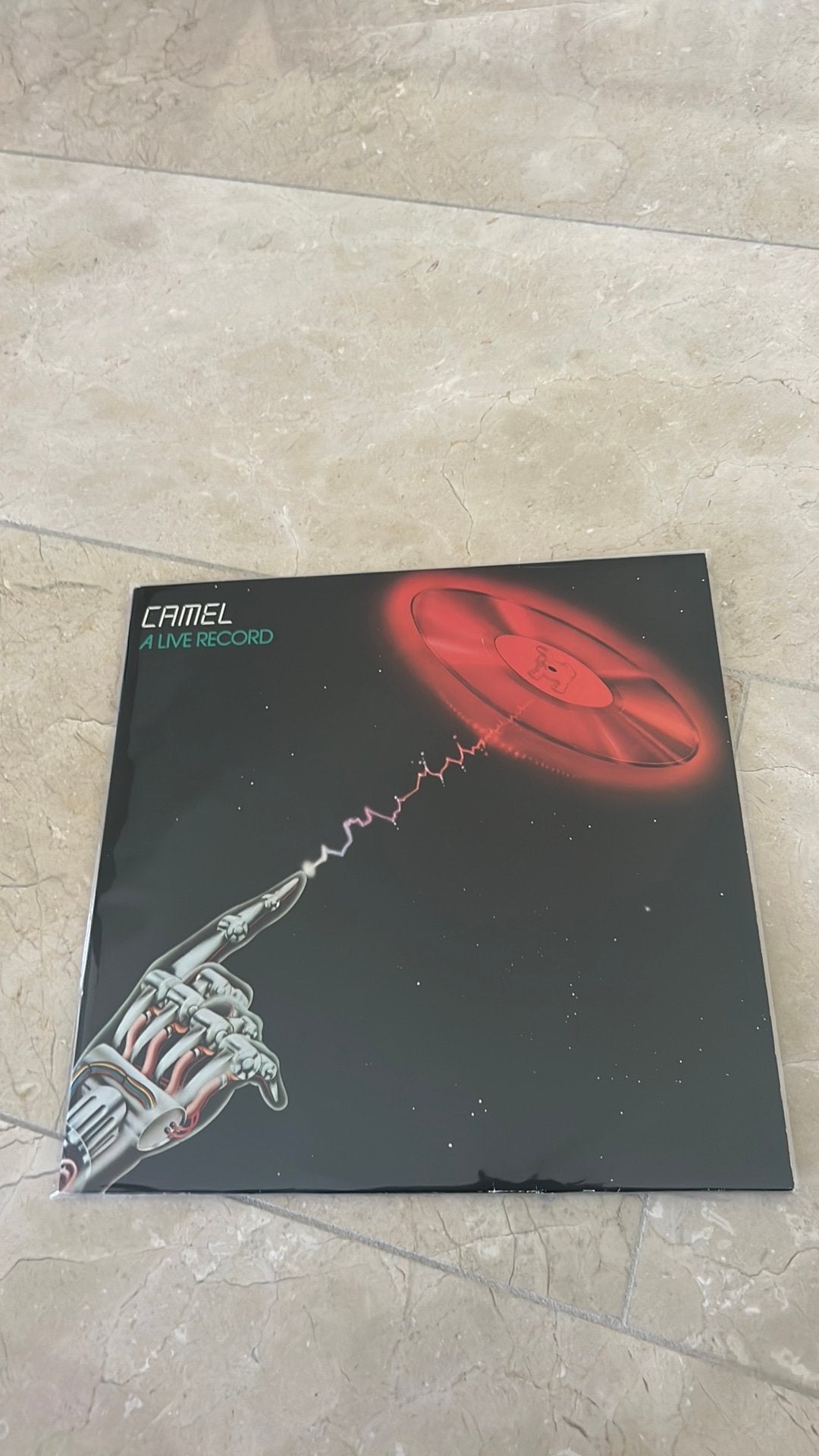 LP Camel a live record /, Ophalen of Verzenden, Zo goed als nieuw, 12 inch, Poprock
