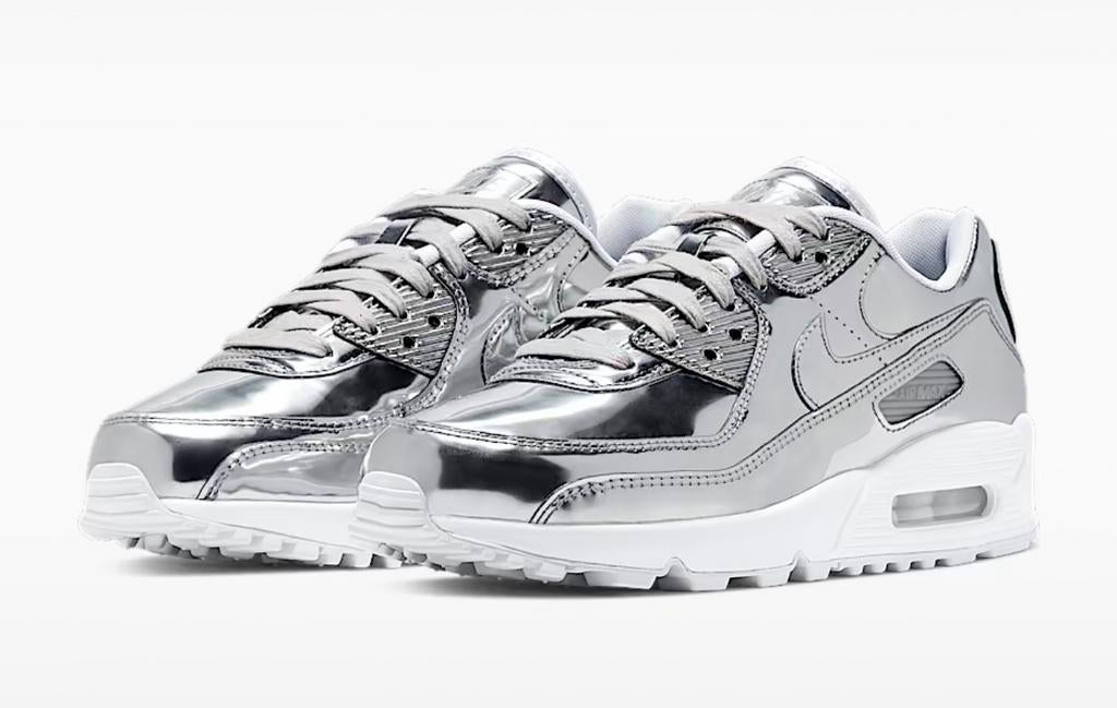 Nike Air Max 90 SP sneakers zilver/silver maat 43 en 45, Overige kleuren, Verzenden, Nieuw, Sneakers of Gympen
