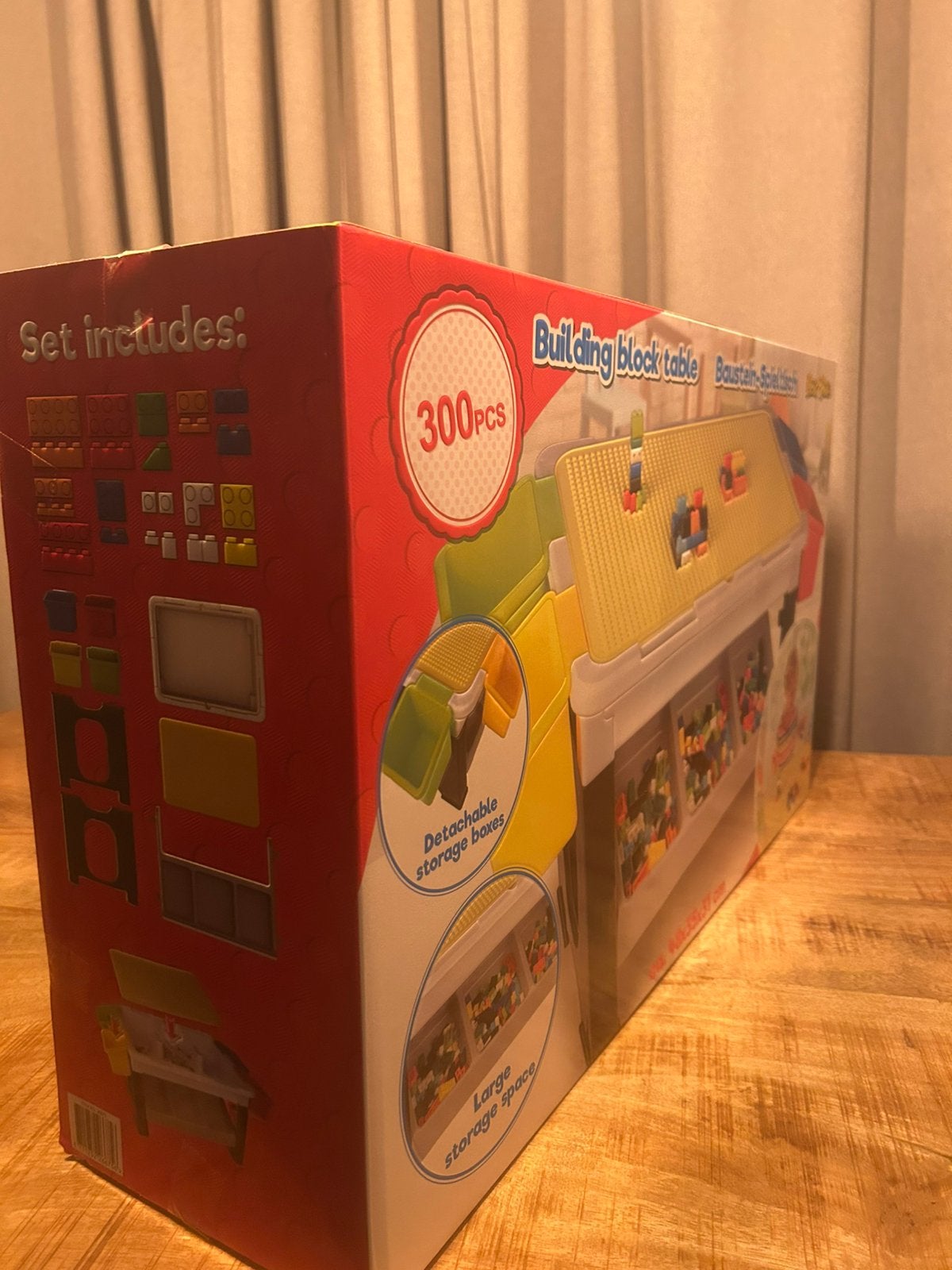 Eddy Toys 300-Delige Set Speelgoed  - Opbergruimte - Plastic, Overige thema's, Lego, Nieuw, Ongeopend/sealed