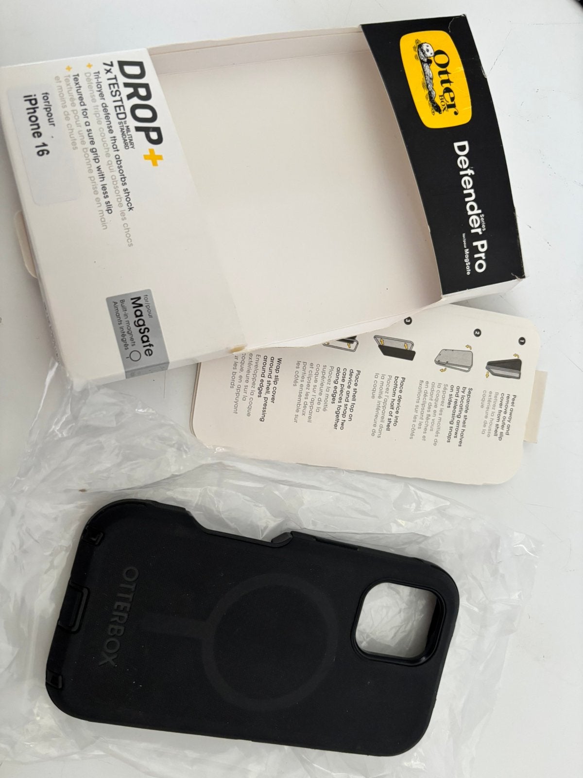 Otterbox defender pro iphone 16 MagSafe hoesje NIEUW, Ophalen of Verzenden, Zo goed als nieuw