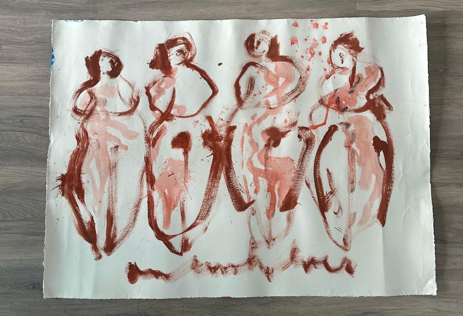 Prachtige anton heyboer nieuw staat orgineel, Antiek en Kunst, Kunst | Schilderijen | Modern, Ophalen of Verzenden