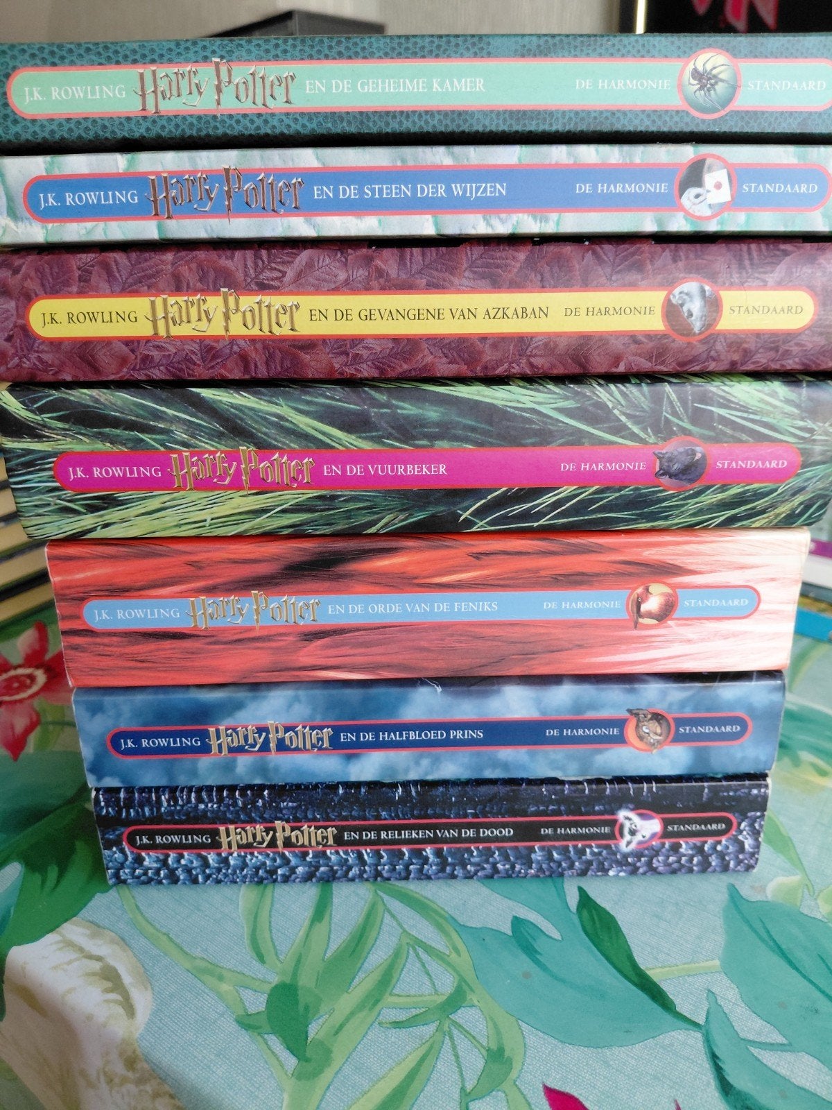 Harry Potter boekenreeks - 2 hardcover, rest softcover, Boeken, Ophalen of Verzenden