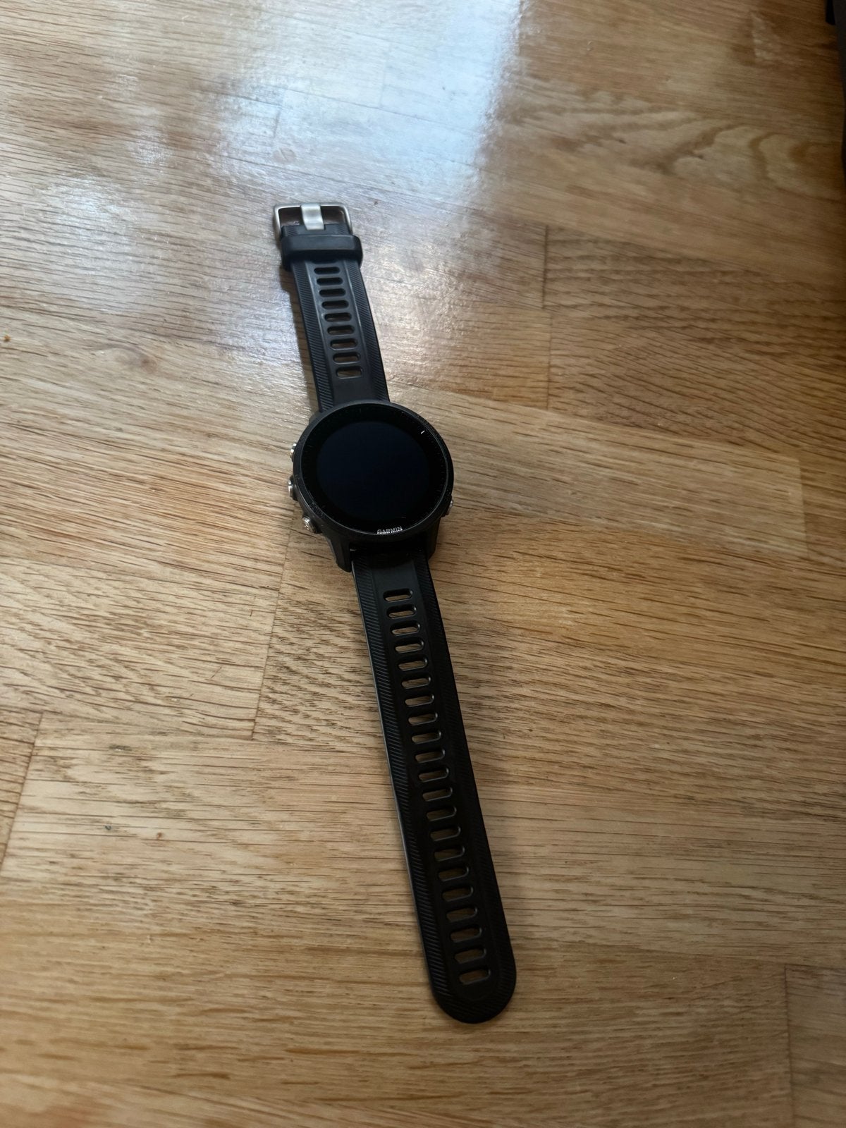 Garmin Forerunner 955 - 1 jaar oud / bandje nieuw, Afstand, Zwart, Ophalen of Verzenden, Zo goed als nieuw