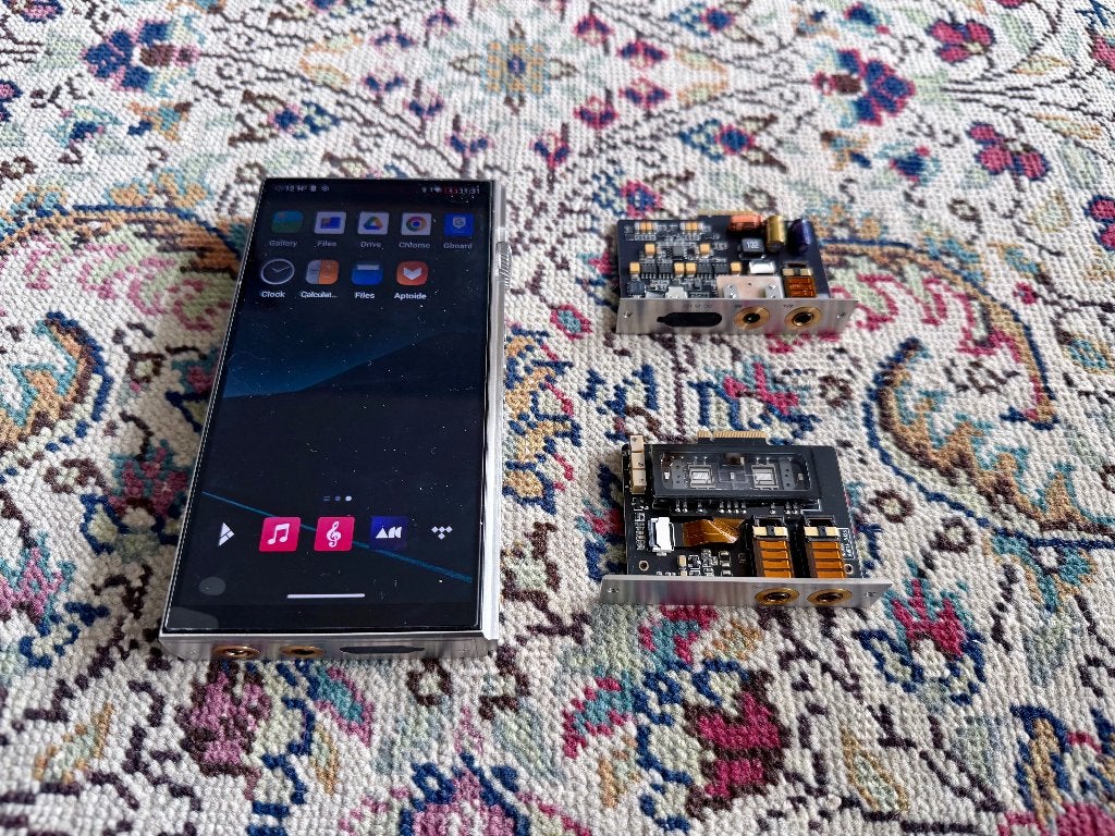 iBasso DX340 with 2 extra amps