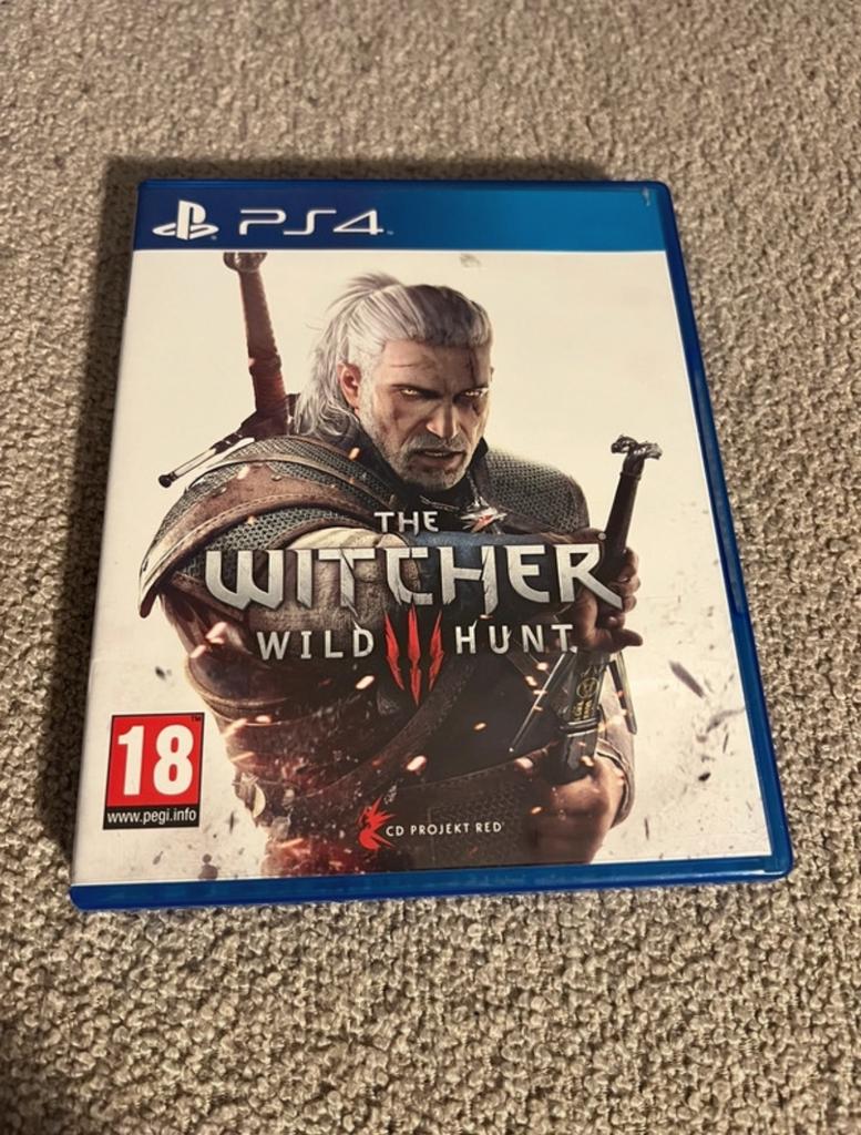 The Witcher 3: Wild Hunt - PlayStation 4, Vanaf 18 jaar, 1 speler, Ophalen of Verzenden, Zo goed als nieuw