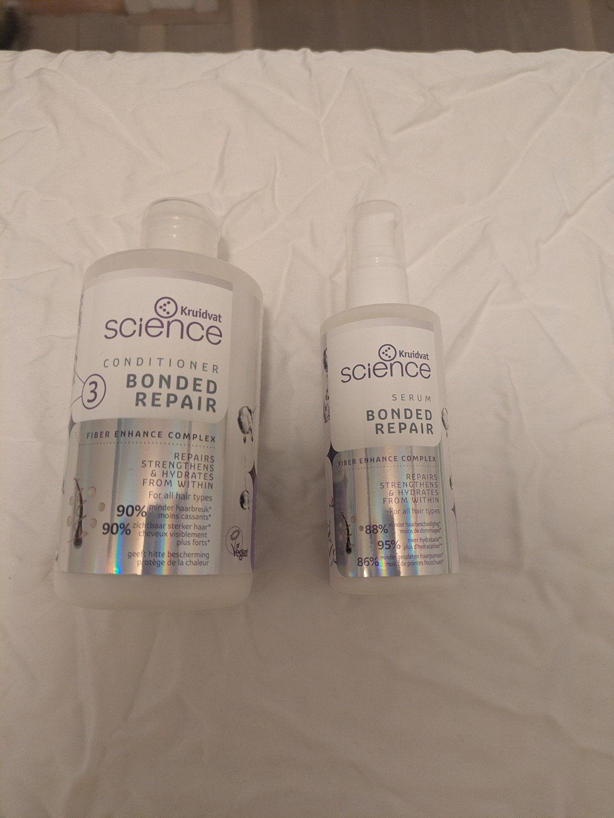 Kruidvat Science Bonded Repair Conditioner & Serum, Ophalen of Verzenden, Nieuw, Shampoo of Conditioner