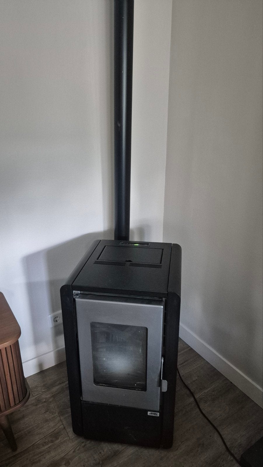 artel pelletkachel, Huis en Inrichting, Kachels, Ophalen, Gebruikt, Overige brandstoffen, Pelletkachel