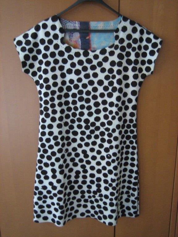 Speelse reversible jurk LIZZY & COCO maat M snazzeys, Maat 38/40 (M), Nieuw, Lizzy & Coco, Onder de knie