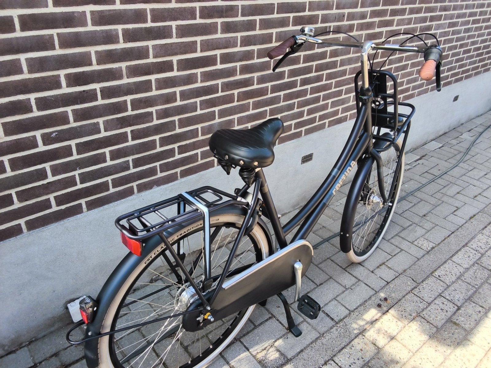 Cortina u4 damesfiets 7 versnellingen trommelrem 57 cmhoog, Versnellingen, 56 cm of meer, Zo goed als nieuw, Trommelrem