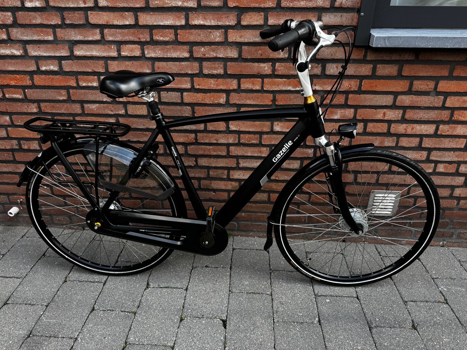 Prachtige Gazelle Orange C7 + frameh 57cm, 57 tot 61 cm, Ophalen, Zo goed als nieuw, Gazelle