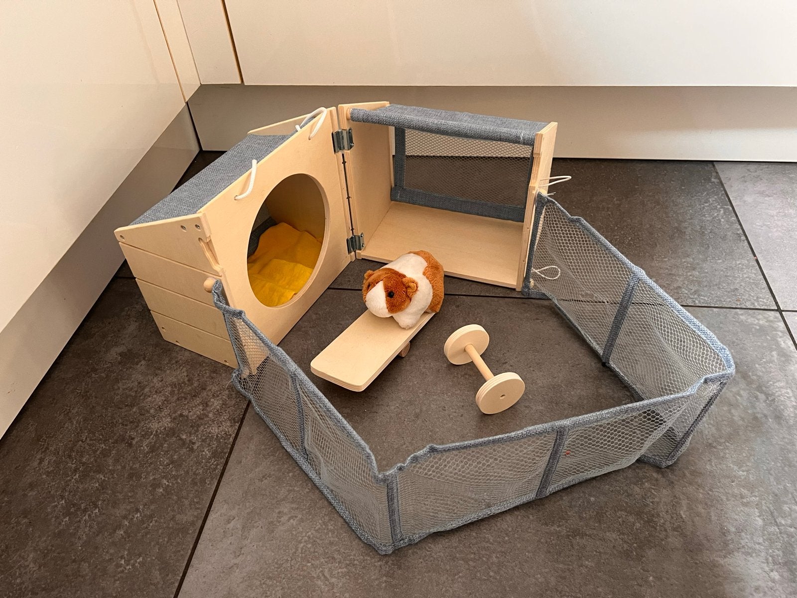 Houten cavia speelhokje, Kinderen en Baby's, Ophalen of Verzenden