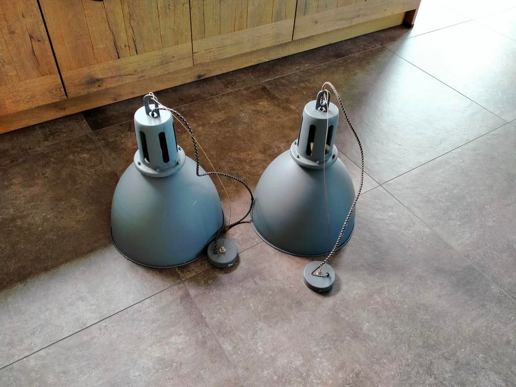 2 prachtige hanglampen, Ophalen of Verzenden, Zo goed als nieuw, Minder dan 50 cm