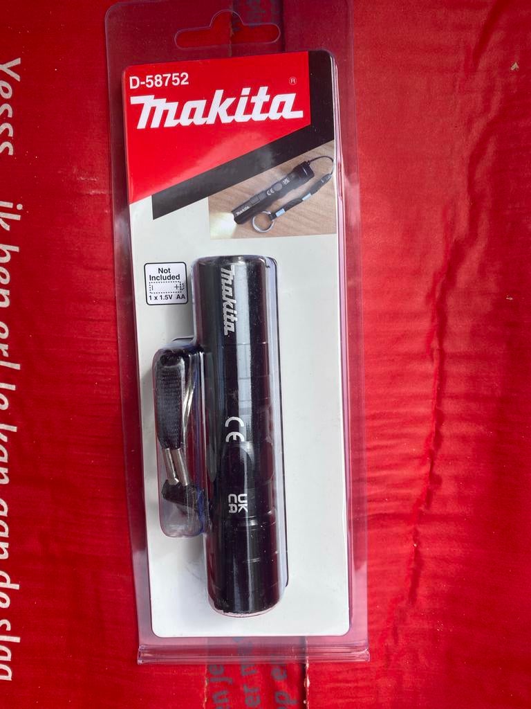 Nieuwe Makita D-58752 LED Zaklamp - Compact en Handig, Onbekend, Nieuw, Ophalen of Verzenden, Onbekend