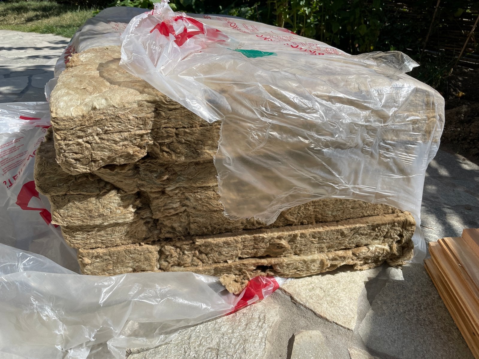 Rockwool steenwol isolatieplaten - nieuw pak (7 stuks), Ophalen, Steenwol, 5 tot 10 m², Zo goed als nieuw