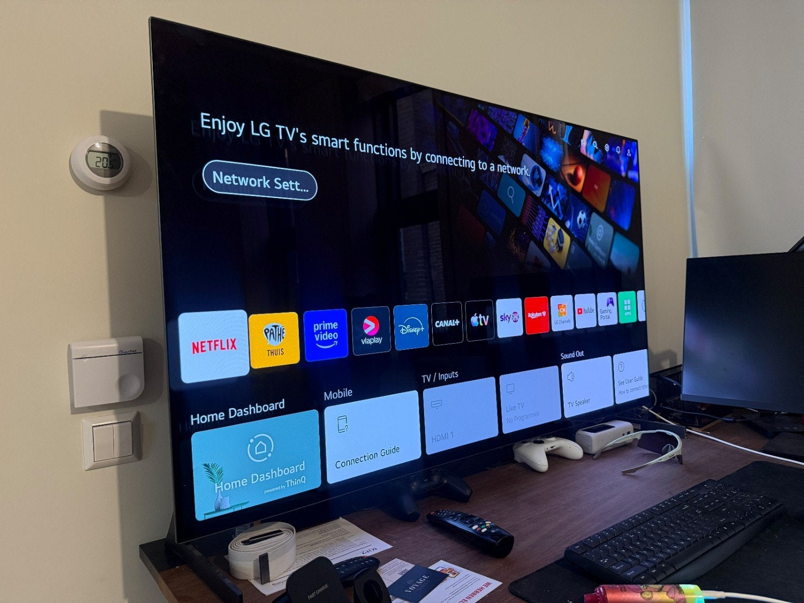 LG OLED G1 55” 4K OLED evo TV – 120Hz – OLED55G16LA, Ophalen, 120 Hz, Zo goed als nieuw, 100 cm of meer
