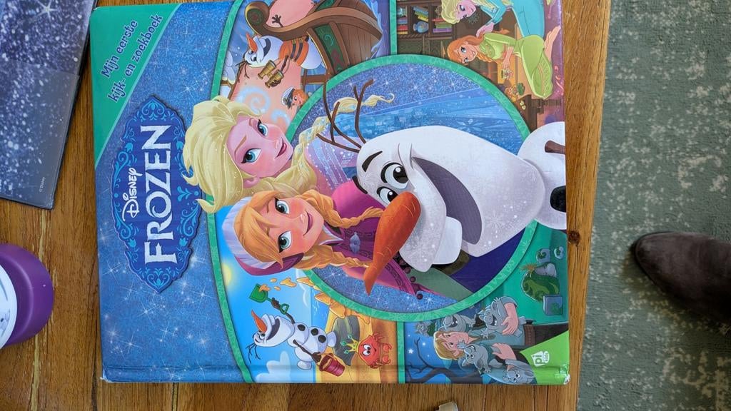 Disney Frozen: Mijn Eerste Kijk- en Zoekboek, Ophalen of Verzenden, Zo goed als nieuw, Disney, Fictie algemeen