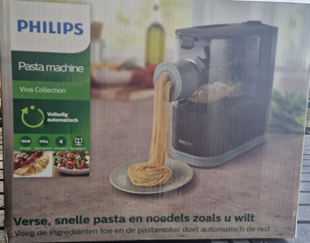 Philips pasta machine, Ophalen of Verzenden, Nieuw, 3 snelheden of meer