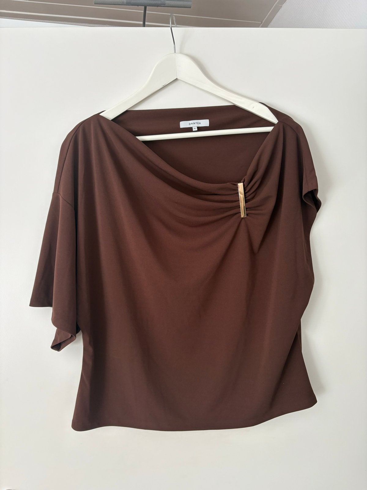 Dante6 asymmetrische top nieuw!, Bruin, Maat 42/44 (L), Nieuw, Ophalen of Verzenden