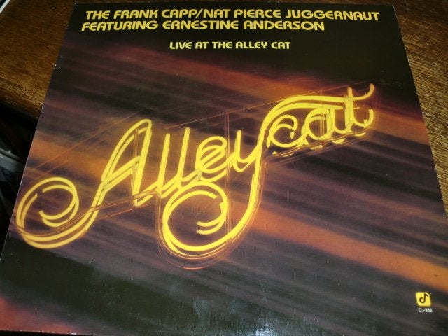 Frank Capp/Nat Pierce/ Ernestine Anderson ‎ Concord LP 1987, LP, Ophalen of Verzenden, Zo goed als nieuw, 12 inch