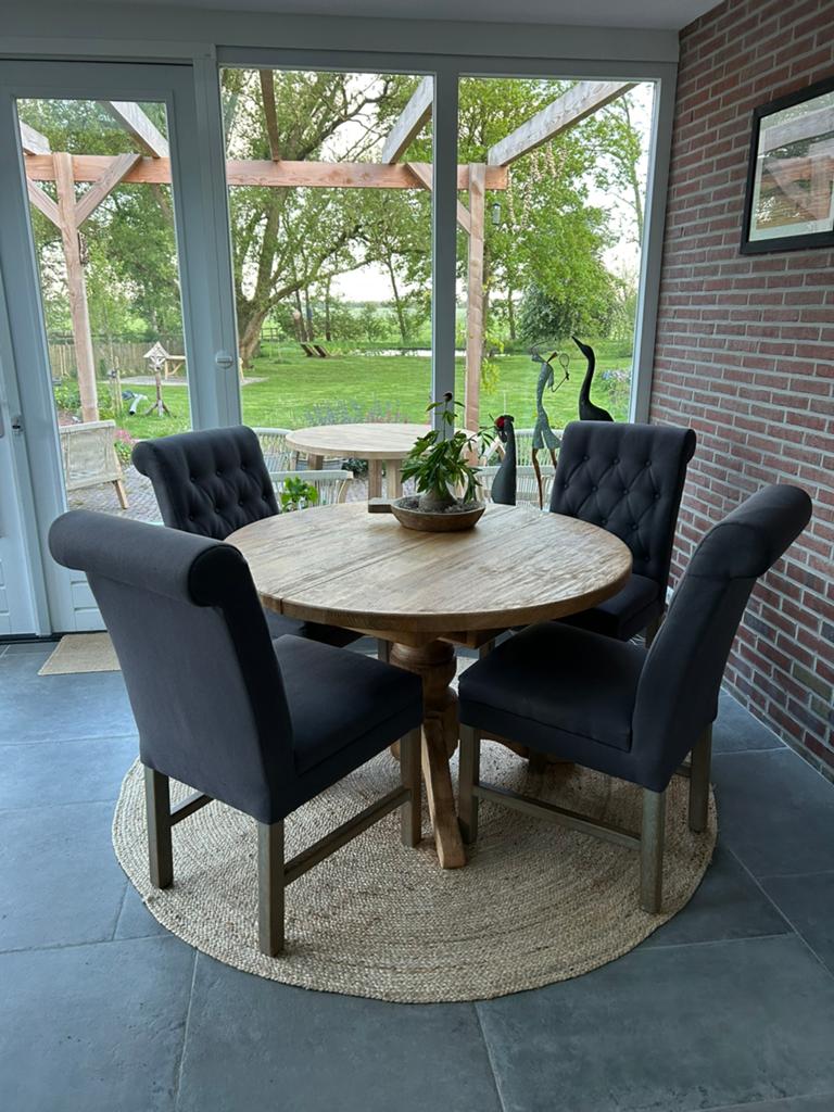 Landelijke eetkamerstoelen, Ophalen, Gebruikt, Landelijk sober, Vier