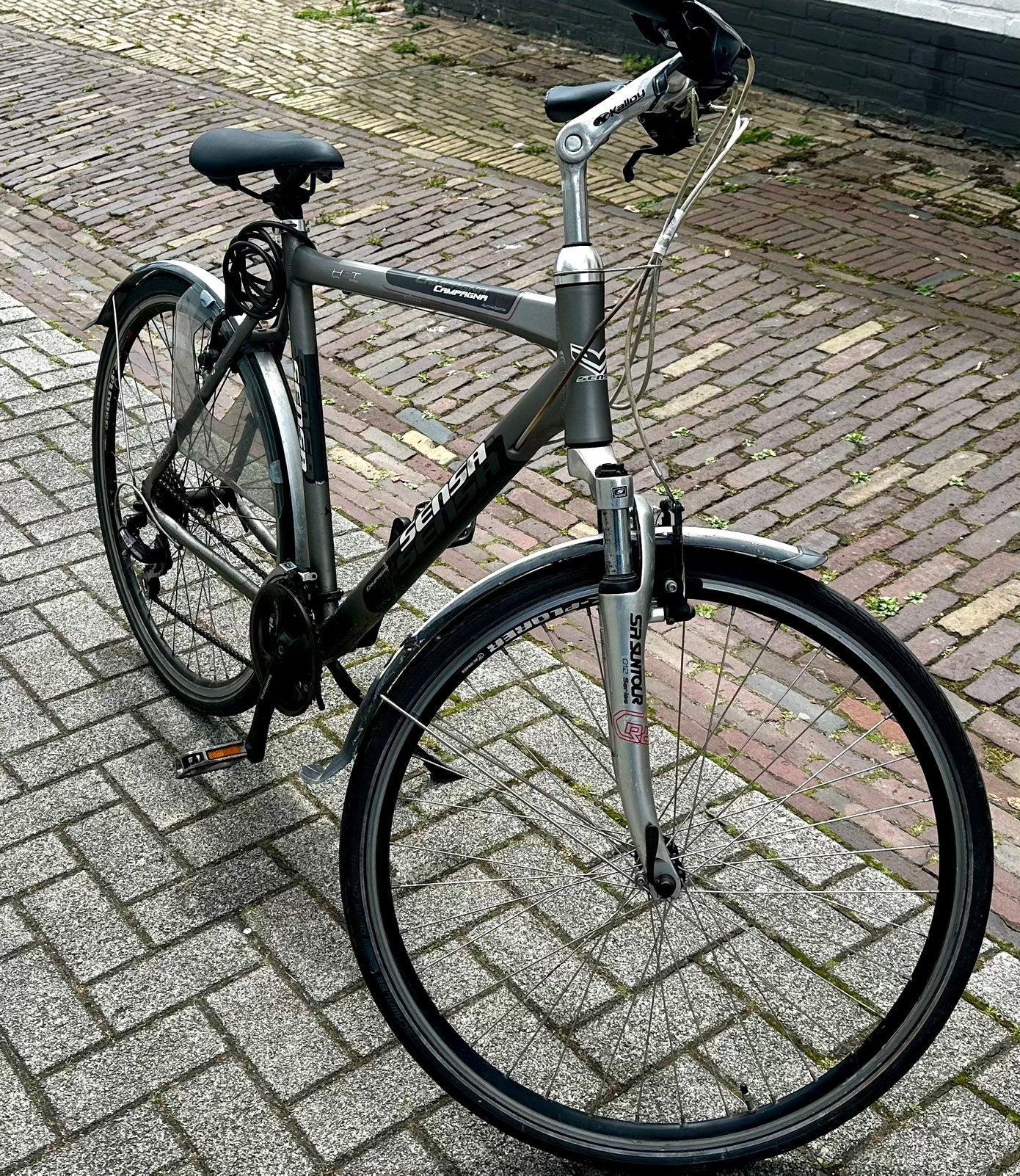 Sensa campagna active sports hybride fiets, Gebruikt, Vering, Meer dan 20 versnellingen, Ophalen